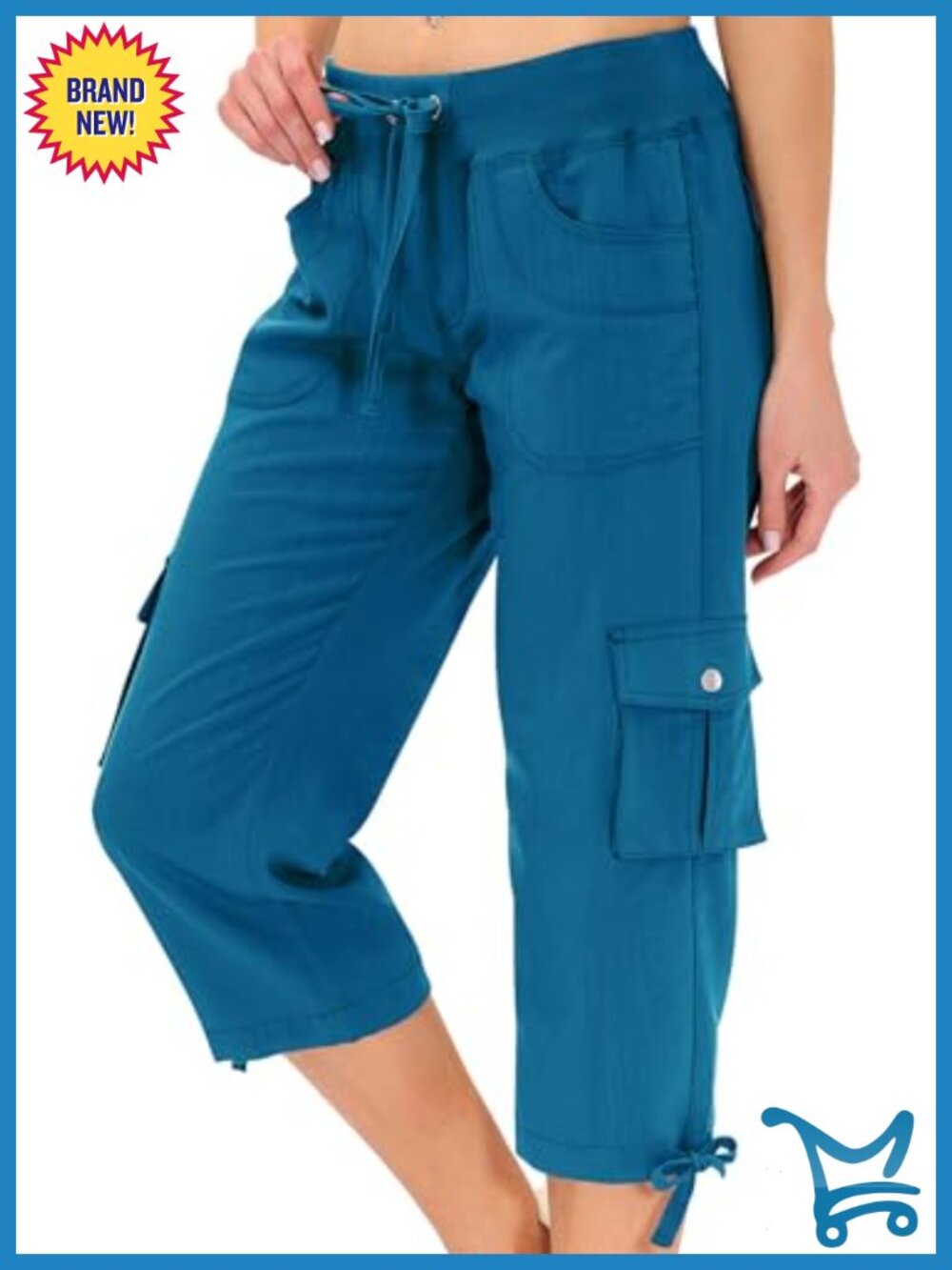 Womens Hiking Cargo Shorts Stretch Athletic Pockets Dry Fit